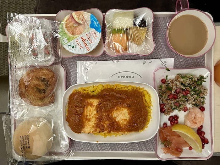 Airline review EVA Air Premium Economy, LHRBKK 101 Holidays blog