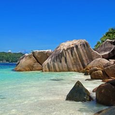 Beach in the Seychelles